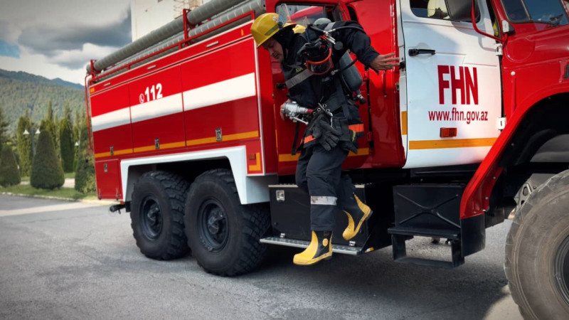 FHN: Ötən həftə 469 yanğına çıxış olub