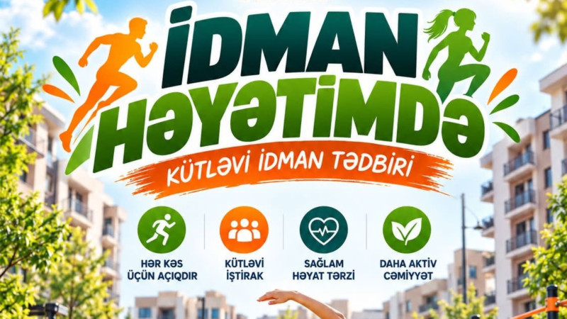 Lənkəranda İdman Həyətimdə adlı kütləvi tədbir keçiriləcək