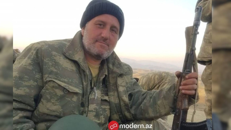 Şəhid olmazdan üç gün əvvəl xanımı ilə halallaşıb - Ehtiram Hüseynlinin son FOTOSU