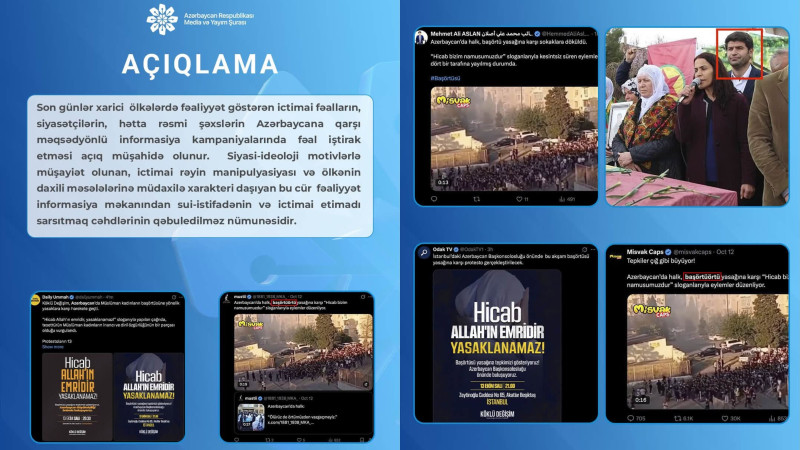 Azərbaycan Respublikası Media və Yayım Şurasının açıqlaması