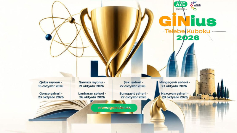 Lənkəranda GİNius - Tələbə Kuboku 2026 keçiriləcək