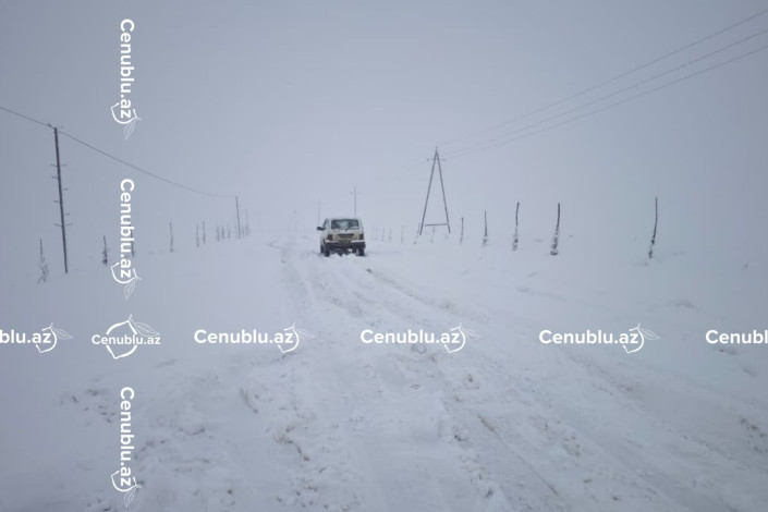 Cəlilabad–Yardımlı yolu bağlanıb, 50-dən çox kənd işıqsız qalıb