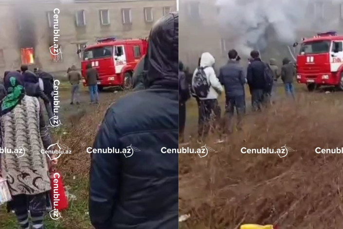 Masallıda məktəb yandı