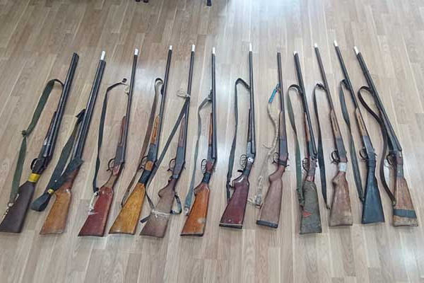 Qanunsuz saxlanılan silah-sursat aşkar edildi