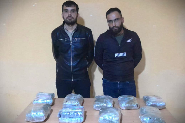 İrandan Azərbaycana PUA vasitəsilə narkotik atdılar