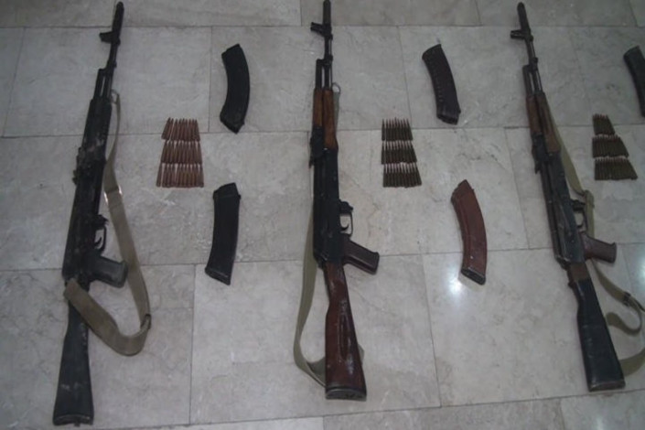 DİN ötən gün aşkar olunan silah-sursatın sayını açıqladı