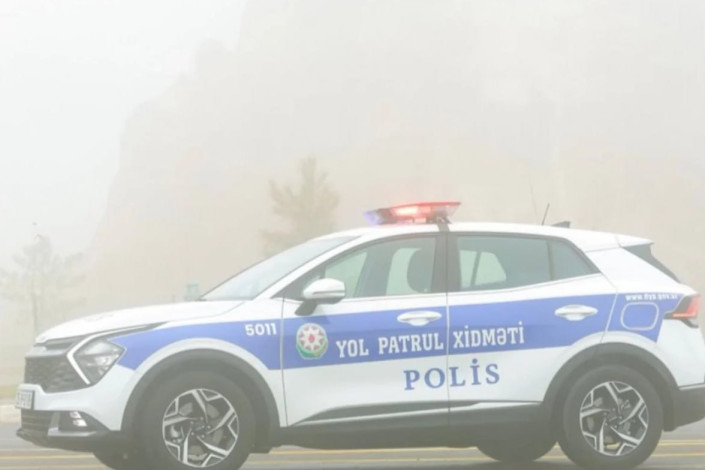 DYP dumanlı hava ilə bağlı sürücülərə xəbərdarlıq edib