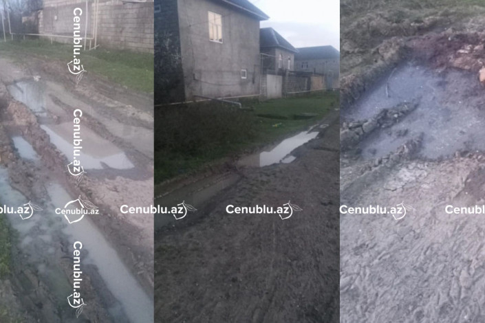 Lənkəranın Digah kəndində yolsuzluq