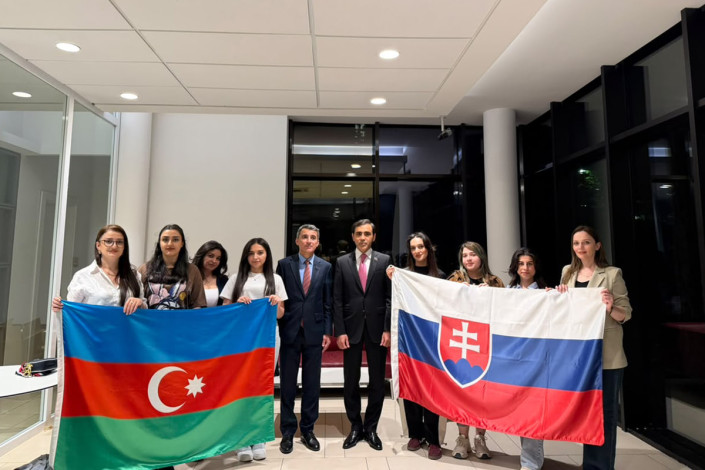 Lənkəranlı gənclər Slovakiyaya təhsil turuna yola salınıb
