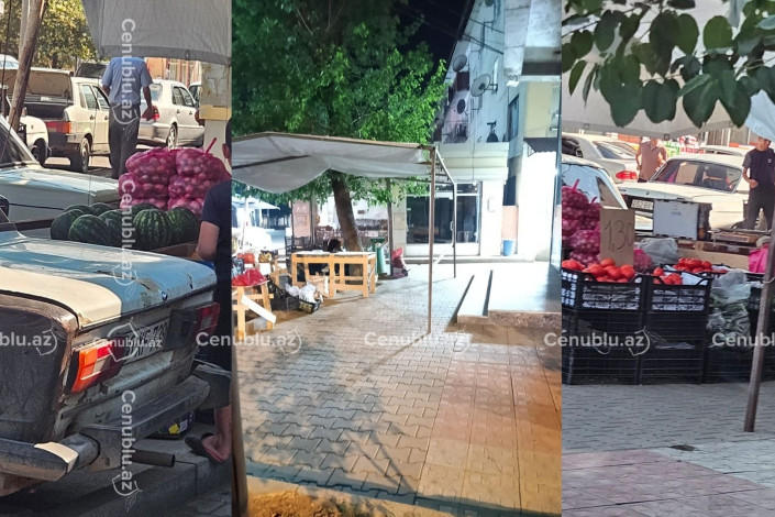 Göytəpədə qanunsuz küçə ticarəti tam aradan qaldırılmayıb