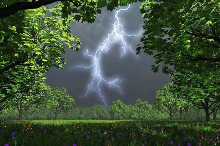 Sabah bəzi rayonlara şimşək çaxacaq, dolu düşəcək - XƏBƏRDARLIQ