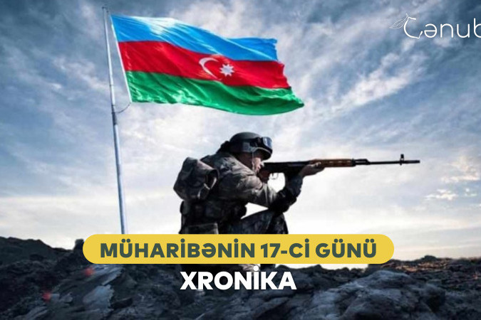 13 oktyabr 2020: Vətən Müharibəsinin 17-ci günü