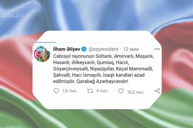 19 oktyabr 2020-ci il: Vətən müharibəsinin 23-cü günü