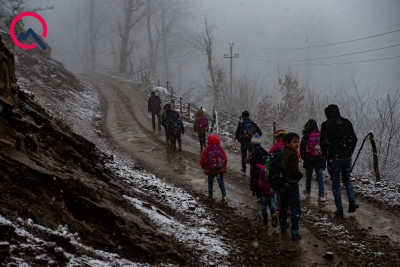 Astara: təhsilə aparan yol Diqo kəndindən keçmir