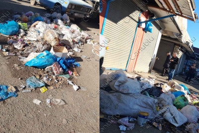 Lənkəran: Böyük bazar ərazisindəki tullantılar