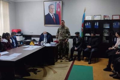 Astara: müharibə iştirakçısı Seyran Əliyevin şərəfinə tədbir keçirilib