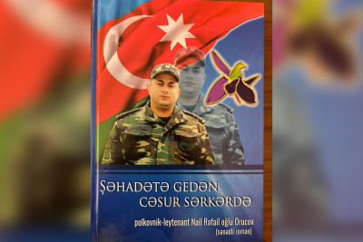 Astara: şəhidimizin oğluna atasına həsr olunmuş kitab bağışlanıb