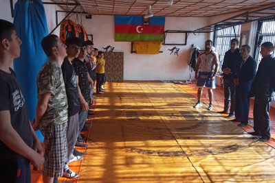 Astara Budo Döyüş Növləri Klubunda görüş keçirilib