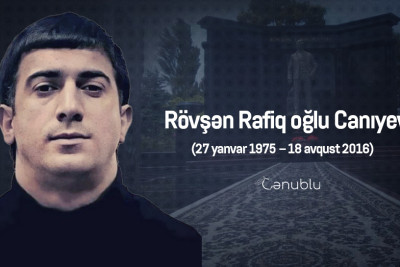 Bu gün, 27 yanvar Rövşən Lənkəranskinin doğum günüdür