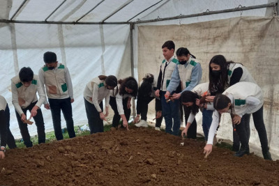 Lənkəranlı şagirdlər bir günlük arxeoloji araşdırmalar təlimində iştirak ediblər