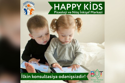 Masallı: psixoloji və nitq inkişaf mərkəzində uşaqlar üçün ödənişsiz konsultasiya