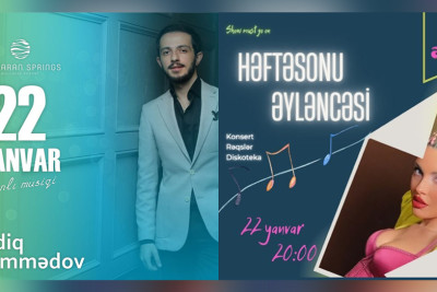 Lənkəran və Astarada canlı musiqili həftəsonu