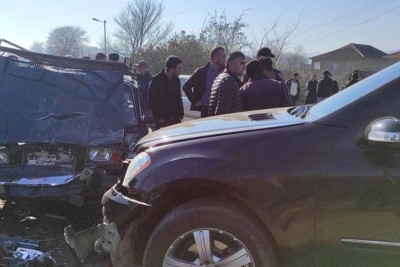 Masallı: bir qəza, üç yaralı