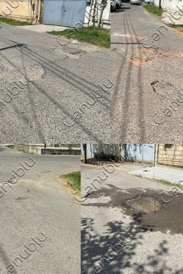 Mirhaşim Ağayev küçəsində asfalt örtüyü yararsız vəziyyətə düşüb