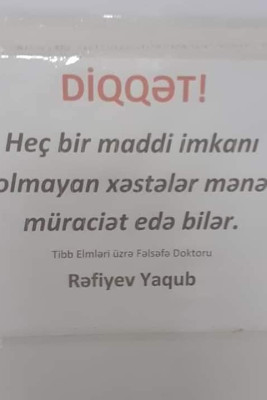Bu gün tibb üzrə fəlsəfə doktoru Yaqub Rəfiyevin 75 yaşı tamam olur