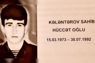 Astara: bu gün şəhid Sahib Kələntərovun ölümündən 30 il keçir