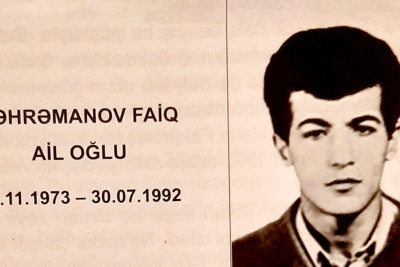 Astara: bu gün Faiq Qəhrəmanovun şəhid olduğu gündür