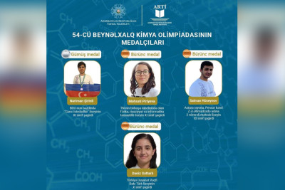 Masallı: gəncimiz Beynəlxalq Kimya Olimpiadasında medal qazanıb