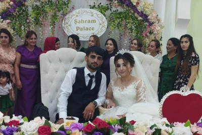 Astara: gözünü itirən qazimiz Orxan Əlizadə ad günündə toy edib