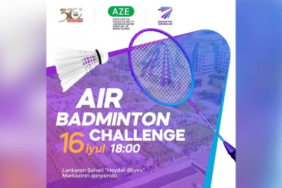 Lənkəran: badminton həvəskarlarına müjdə