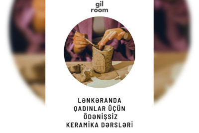 Lənkəran: qadınlar üçün ödənişsiz keramika dərsləri təşkil olunub