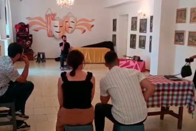 Lənkəran teatrında gənc aktyorlar üçün master-klas keçirilib