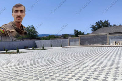 Şəhid Vüsal Kazımovun xatirəsini əbədiləşdirmək üçün park inşa edilir