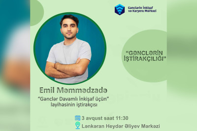 Lənkəran GİKM gəncləri təlimə dəvət edir