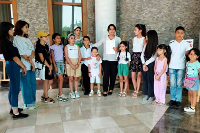 Lənkəranda Natəvanın 190 illik yubileyi ilə əlaqədar sərgi keçirilib