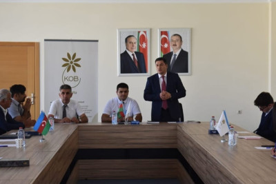 KOBİM Masallıda gənc sahibkarlarla görüşüb