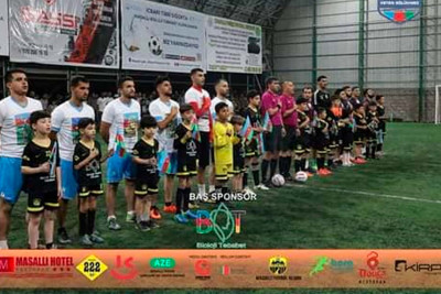 Masallı: minifutbol turnirinin qalibi penalti zərbələrindən sonra bəlli olub