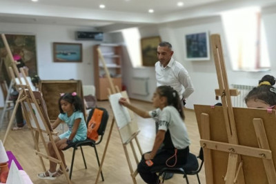 Masallı: “Mənim dünyam rənglərdə” məşğələləri davam edir