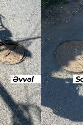 Lənkəran: sürücülərə çətinlik yaradan lük plitəsi yenilənib