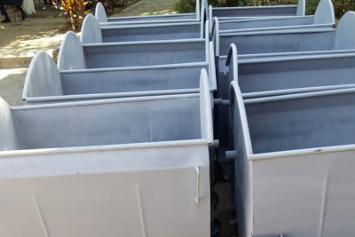 Masallı: şəhərə 20 ədəd məişət tullantıları yeşiyi gətirilib