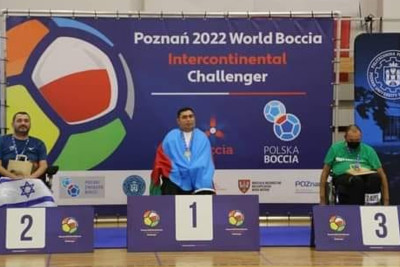 Masallı: paralimpiyaçımız Bəhruz Mirzəyev Polşada bayrağımızı dalğalandırıb