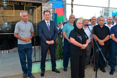 Lənkəran: şəhid İmaməli Əhədzadənin adı əbədiləşdirilib