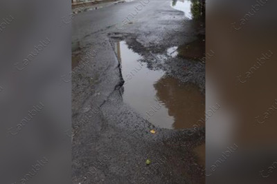 Lənkəran: xəstəxananın qarşısındakı yolun son halı