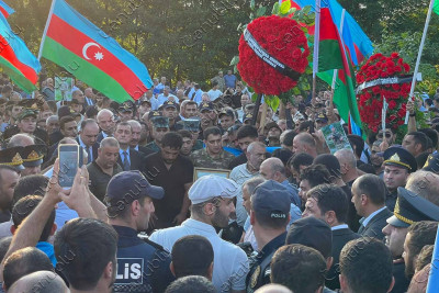 Astara şəhid Cəmil Qurbanzadə ilə vidalaşır