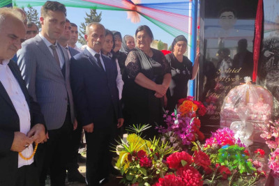 Masallı: şəhid Pərvin Əliyevin ildönümü mərasimi keçirili