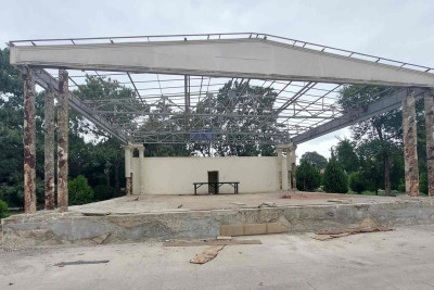 Masallı: Heydər Əliyev Parkında təmir işləri görülür